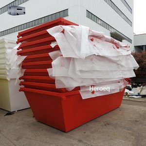 2m3 3m3 4m3 6m3 8m3 주문을 받아서 만들어진 산업 강철 폐기물 스킵 빈 - Product Image 6