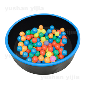 <span class=keywords><strong>Piscina</strong></span> de Bolas Redonda Inflable de Espuma para Niños Pequeños, Personalizable, para Interiores y Exteriores - Product Image 6