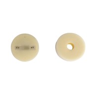 Buzzer d'alarme incendie de haute qualité, circulaire, double oreille, en ABS, fil orange, montage fixe, 72 dB, 34 mm SPL, blanc, noir, piézoélectrique