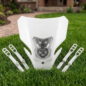 Phare avant à LED pour moto avec 4 lentilles pour Yamaha Suzuki Kawasaki Motocross et pour les motos tout-terrain <span class=keywords><strong>CRF450L</strong></span>/CRF450XR - Product Image 4