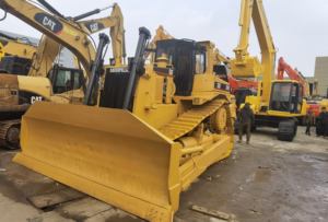 Bulldozer Caterpillar D8R usado original de Japón con buenos componentes del núcleo del motor en excelentes condiciones para la venta - Product Image 2