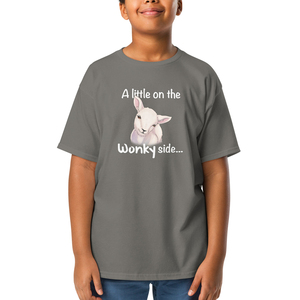 Camiseta para Niños de Corte Holgado, Mezcla de Poliéster y Algodón, Mangas Cortas, Silueta Relajada, Estilo Hombros Caídos, Inspirada en la Moda Urbana - Product Image 3