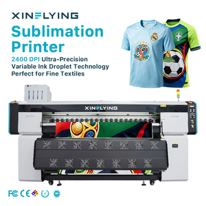 Imprimante à sublimation grand format XinFlying 75 pouces avec 4 têtes I3200 et carte mère Hoson pour maillots de football – Entrepôt CA NJ USA - Product Image 1