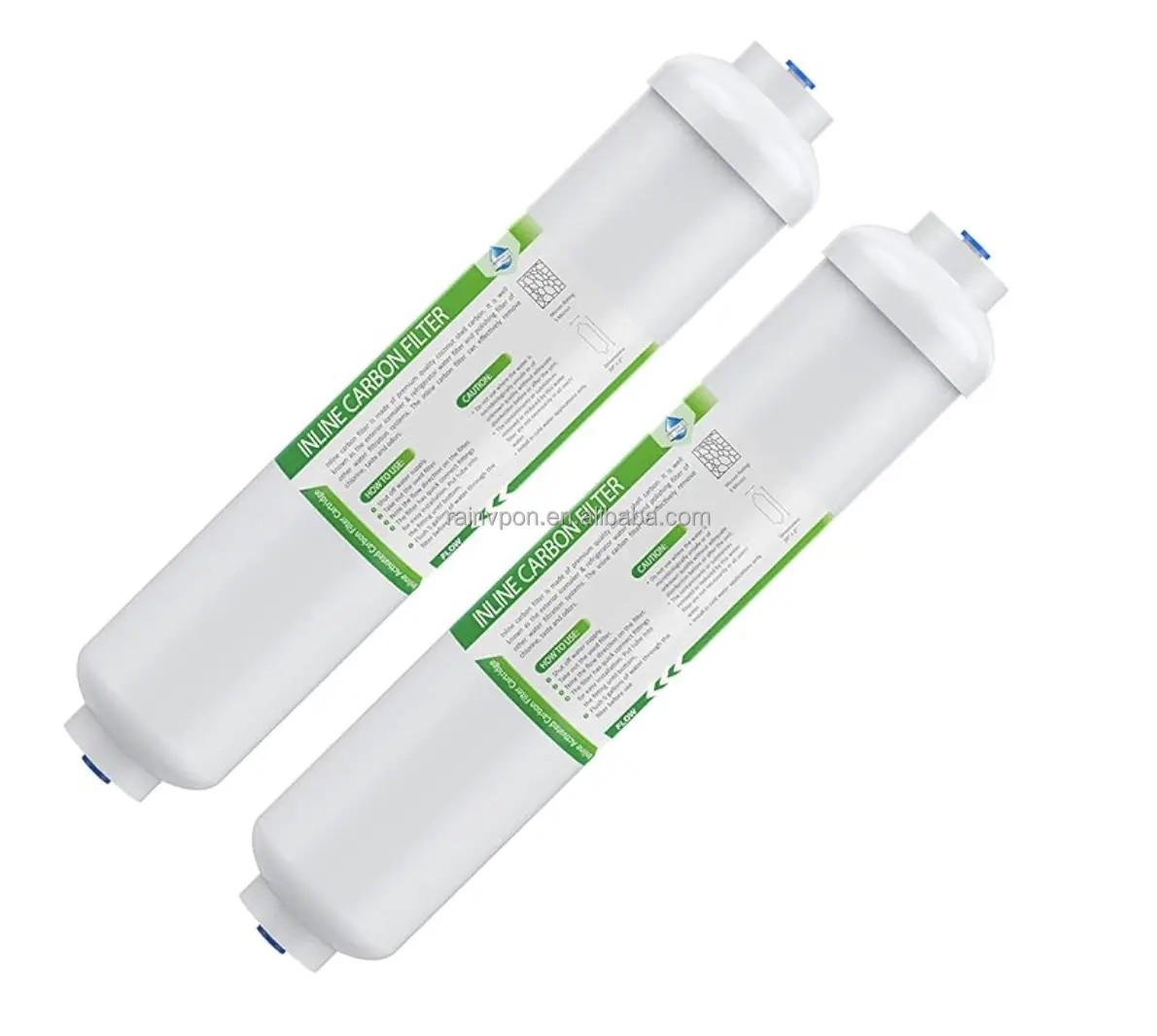 KAMAMUTA Inline post carbone T33 filtre pour RO purificateur d'eau facilement installer et fabriqué en Chine OEM et ODM Metatecno