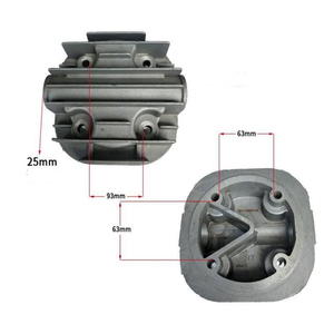 Poulie de culasse de compresseur d'air chemise de cylindre piston radeau accessoires de pompe à air - Product Image 1