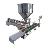 Pâte très visqueuse Sucre Sauce chocolat Équipement d'emballage Machine de remplissage de bouteilles pour remplissage Mixiing pour poudre Gel d'eau pure
