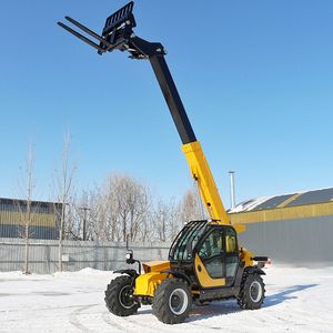 टेलीस्कोपिक बूम फोर्कलिफ्ट 3 टन यूरो सस्ते मिनी टेलीहैंडलर टेलीस्कोपिक 2.5 टन - Product Image 5