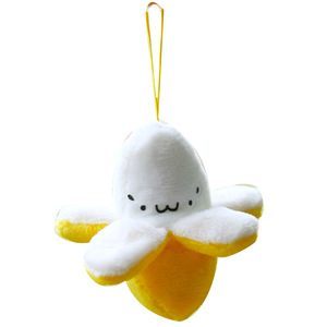 7cm chuối sang trọng búp bê sang trọng nhồi bông Đồ chơi móc chìa khóa búp bê Kawaii Dễ thương trang trí nhà cần cẩu máy mini đồ chơi sang trọng - Product Image 6