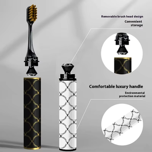 <span class=keywords><strong>Brosse</strong></span> à dents de rouge à lèvres VABESSA, <span class=keywords><strong>brosse</strong></span> à dents <span class=keywords><strong>extra</strong></span> douce, têtes remplaçables de <span class=keywords><strong>brosse</strong></span> à dents, têtes de <span class=keywords><strong>brosse</strong></span> à dents rechargeable - Product Image 3