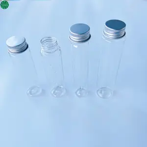 100ml umwelt freundliche Kapsel Pulver Pille Flasche Verpackung Lebensmittel behälter PET leere Kunststoff Reagenzglas