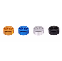Adaptateur audio double jack 3,5 mm en alliage d'aluminium, connecteur de fil pour casque et écouteurs