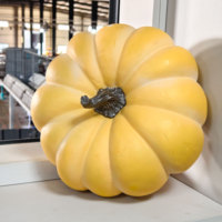 Grande citrouille décorative en mousse pour la décoration de table de fête de jardin en extérieur, Festival de la Récolte d'Automne et Thanksgiving