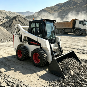 Mini-chargeuse compacte sur pneus <span class=keywords><strong>de</strong></span> 1,4 tonne <span class=keywords><strong>de</strong></span> capacité nominale, fournie par l'usine, pour la construction, l'agriculture et l'aménagement paysager - Product Image 5