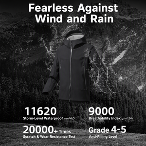 Chaqueta Softshell Yama al por mayor, unisex, <span class=keywords><strong>para</strong></span> parejas, de ajuste holgado, impermeable, <span class=keywords><strong>para</strong></span> uso diario, senderismo, trabajo, OEM, venta al por mayor - Product Image 2