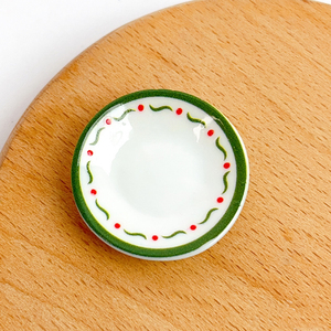 Novedades en Platos Decorativos de Resina Plástica con Diseño Floral, Coloridos y Surtidos, Mini Platos de Frutas para Manualidades, Proyectos de Casa de Muñecas y Accesorios de Bricolaje - Product Image 3