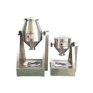 DZJX 2L 5L 10L 20L 50L 100L 200L 500L 1000L Fire Extinguisher Seasoning Dry Powder Drum Mixing Machine Lab Double Cone Mixer