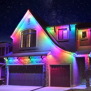LED-Weihnachts beleuchtung im Freien Pixel Light Tracks Wasserdichtes RGBW-Edelstein licht