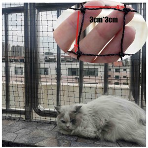3x8 m an toàn mạnh mẽ mèo Net bảo vệ Vật nuôi từ rơi Net ban công Windows mèo Net - Product Image 2