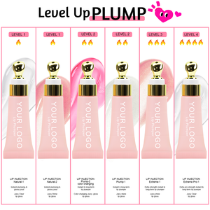 Nuevo Brillo Labial Voluminizador con Cambio de Color PH, Brillo Labial Voluminizador Extremo Transparente Vegano de Marca Privada - Product Image 2