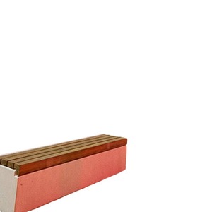 Nuevo Banco de Hormigón para Exteriores Magic Stone con Asiento de Madera para Ingeniería de Paisajismo de Parques - Product Image 4