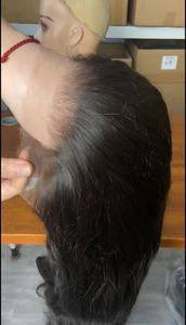 Pelucas delanteras de encaje HD de cabello humano doble dibujado vietnamita crudo por Peluca de onda del cuerpo de cabello humano arrancado Proveedor de pelucas delanteras de encaje sin pegamento - Product Image 4