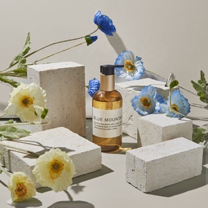 Set di cubi <span class=keywords><strong>geometrici</strong></span> in pietra testurizzata per esposizione di gioielli, cosmetici, orologi e occhiali. - Product Image 5