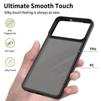 Étui de téléphone antichoc en TPU+PC mat, anti-rayures, mince, anti-traces de doigts, tendance streetwear pour S24 S25 S26 Edge