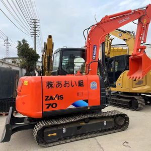 Miniexcavadora Hitachi ZX70 Modelo 2019 de Alta Calidad con Capacidad de Cucharón de 0.3M, Motor Principal Importado de Japón, Bomba de 7T, Motor Hitachi - Product Image 1