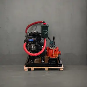 20HP biển phía trong làm mát bằng nước động cơ diesel 2 xi lanh 22hp công nghiệp sử dụng 4 thì 24hp điện bắt đầu 3000rpm tốc độ động cơ