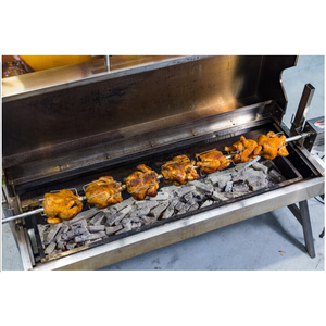 Parrilla de Carbón de Acero Inoxidable Grande de 1500 mm, Asador Giratorio Spartan, Artículos de Jardinería - Product Image 6