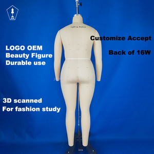 Maniquí Femenino de Cuerpo Completo Jasmine US de 16 Pulgadas y Forma de Vestir para Pruebas de <span class=keywords><strong>Modista</strong></span> - Product Image 4