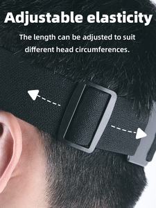 Soporte de cabeza para teléfono con cold shoe para cámara de acción, correa de cabeza POV para iPhone, Samsung, GoPro Hero 13, <span class=keywords><strong>DJI</strong></span> <span class=keywords><strong>Osmo</strong></span>, Insta360 - Product Image 6