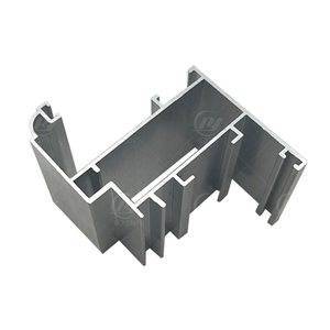 Profil de façade en alliage d'aluminium noir 6063 enduit de poudre pour les matériaux de construction extérieurs de mur rideau - Product Image 3