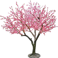 Arbre de cerisier artificiel de taille personnalisable, écologique, durable, cerisier japonais Sakura pour centre commercial, restaurant