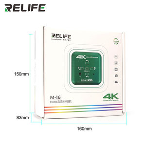 Caméra <span class=keywords><strong>microscope</strong></span> électronique industrielle RELIFE M-16 4K <span class=keywords><strong>30fps</strong></span> avec puce Sony pour réparation de téléphone <span class=keywords><strong>Microscope</strong></span> stéréo - Product Image 5