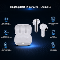 Fabricante de Auriculares Intrauditivos Personalizados OEM y ODM con Cancelación de Ruido Activa 6.0 |   Audífonos TWS Lifeme E3 de Diseño Exclusivo con Personalización de Logotipo