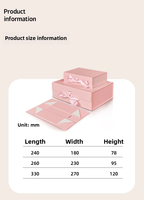 TRecyclable Boîte de papier d'emballage pliante de logo personnalisé de vêtement chaussure Boîte cadeau magnétique pliée rigide en carton