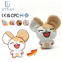 Uyeah CE/CPC/EN71 Usine OEM/ODM, Conception personnalisée, Porte-clés peluche souris, Cadeau, Personnalisation de marque, Peluches et poupées en peluche douces