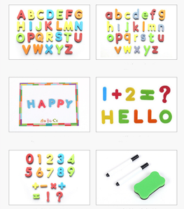 Trang Chủ Trường Học Tủ Lạnh Bảng Chữ Cái Từ Tính Và Số Chính Tả Trò Chơi Đồ Chơi - Product Image 3