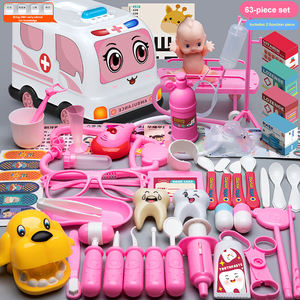 Conjunto de juego de médico para niños con disfraz de Doctor de juego de rol, ropa de vestir disfraz de <span class=keywords><strong>Halloween</strong></span> para niñas niños Dr Kit para niños pequeños 3 + - Product Image 4