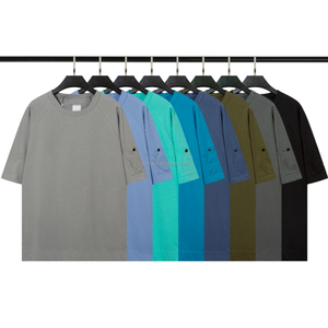 <span class=keywords><strong>T</strong></span>-shirt décontracté à col rond <span class=keywords><strong>C</strong></span>. <span class=keywords><strong>P</strong></span> Summer New Lens, en pur coton, confortable et polyvalent, manches courtes, unisexe - Product Image 1