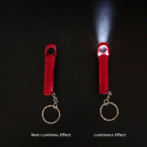 Biểu tượng tùy chỉnh led vòng chìa khóa bia chai Opener <span class=keywords><strong>Keychain</strong></span> Led đèn pin Torch ánh sáng <span class=keywords><strong>Keychain</strong></span> - Product Image 4