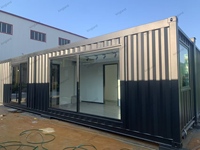 Villa portable de luxe extensible de 40 pieds, entièrement décorée, avec 2 chambres, toilettes, cuisine et salon moderne