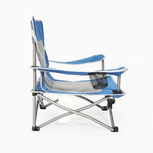 Modern Style Metal Moon <b>Chair</b> <b>Foldable</b> Oxford Fabric Outdoor Furniture for <b>Beach</b> Park Use Hitire - Product Image 2