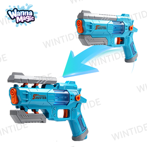 Pistolet à eau WANNA MAGIC Transfom Style, capacité 50 ml, pistolet à eau pour enfants, jouet d'été pour l'extérieur avec un design d'aile cool - Product Image 3