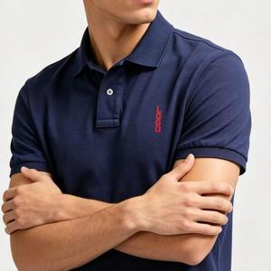 Lote de Ropa de Marca Polo de Alta Calidad de Bangladesh, Camisetas Formales Populares de Manga Corta con Cuello Piqué y Logotipo para Hombre y Mujer - Product Image 5
