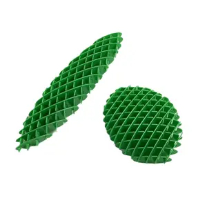 亚马逊热卖手掌弹力网回弹变形塑料减压缓解拉伸挤压坐立不安蠕虫玩具