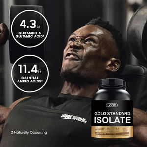 Suplemento de Proteína de Suero de Leche para Aumentar de Peso en Adultos, 100% Proteína de Suero de Leche Aislada Pura en Polvo, Empaquetado en Botella - Product Image 3