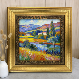 <span class=keywords><strong>Moulure</strong></span> de <span class=keywords><strong>cadre</strong></span> photo personnalisée style Baroque Vintage Or Argent, décor mural sculpté effet craquelé antique <span class=keywords><strong>pour</strong></span> photos et objets décoratifs - Product Image 2