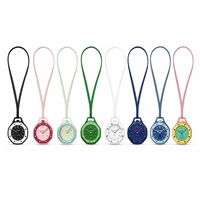 Montre à Quartz en Gros avec Pendentif, Montre de Poche Tendance de Haute Qualité avec Cordon, Chaîne d'Approvisionnement